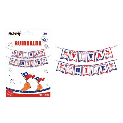 Guirnalda de Fiestas Patrias 1.8M 14pcs