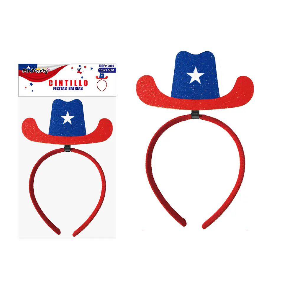 Cintillo de Fiestas Patrias 14*21.5cm