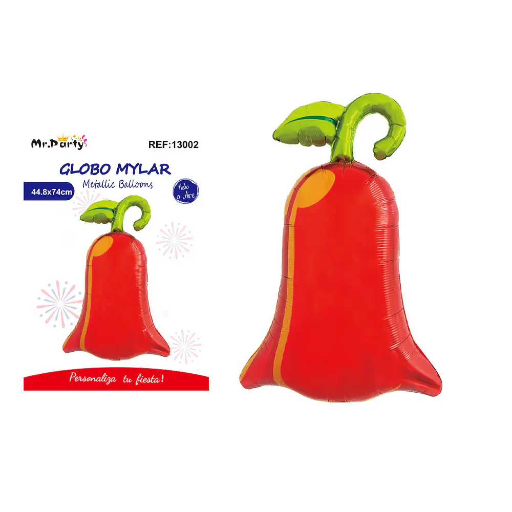 Globo metálico Fiestas Patrias 44.8*74cm
