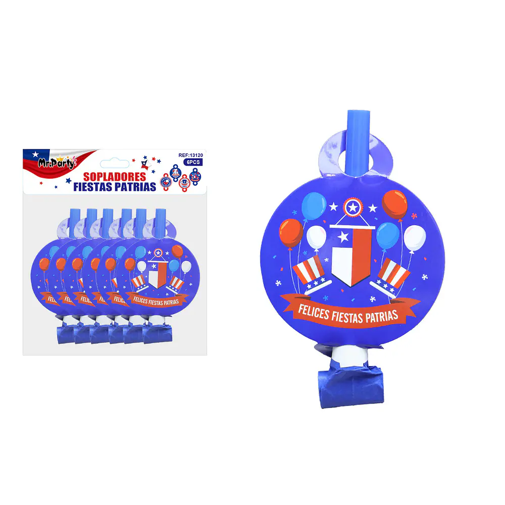 Espantasuegras de Fiestas Patrias 6pcs