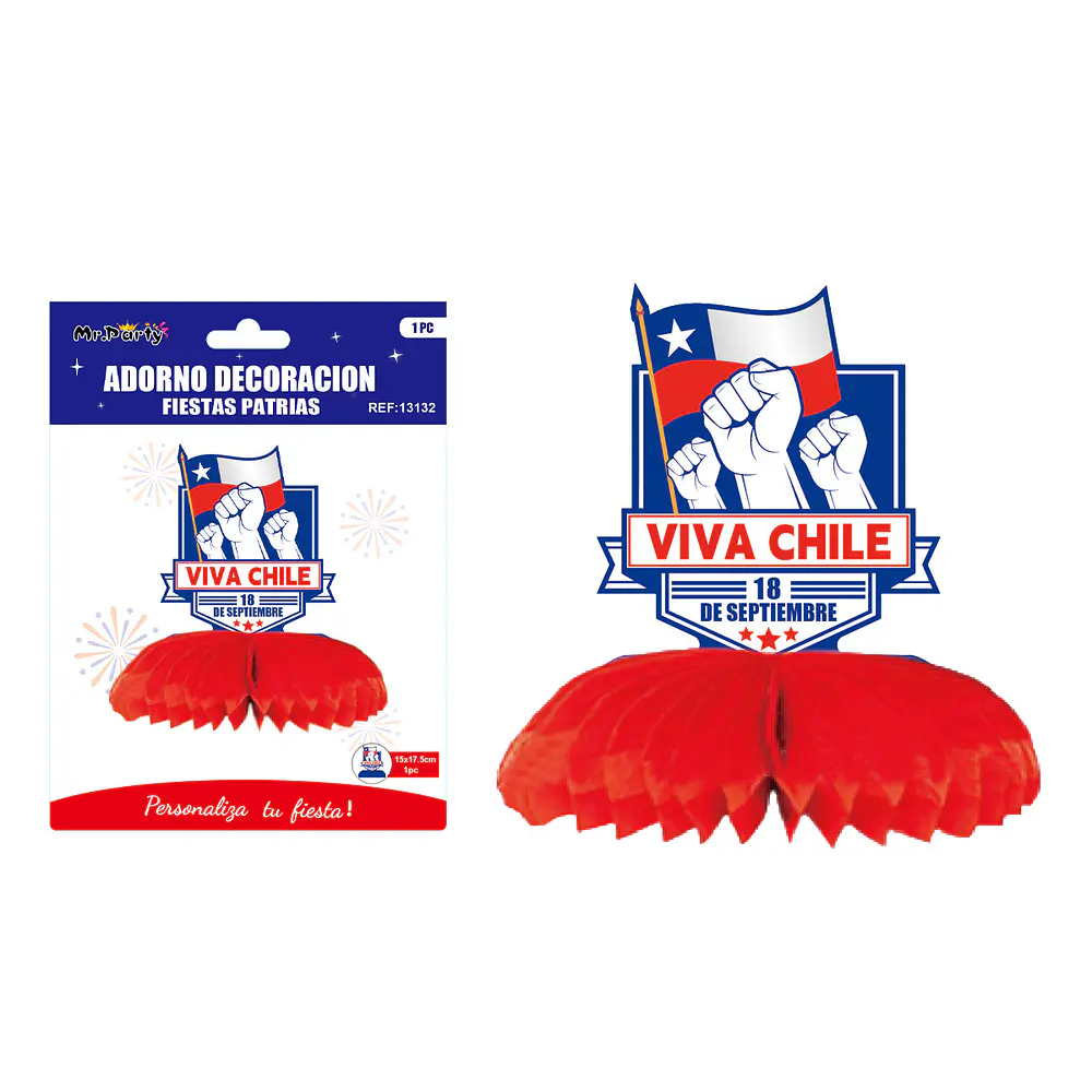 Adorno de mesa de Fiestas Patrias