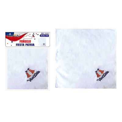 Pañuelo para cueca Fiestas Patrias 28*28cm