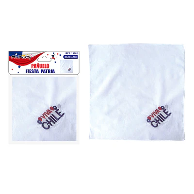 Pañuelo para cueca de Fiestas Patrias 28*28cm