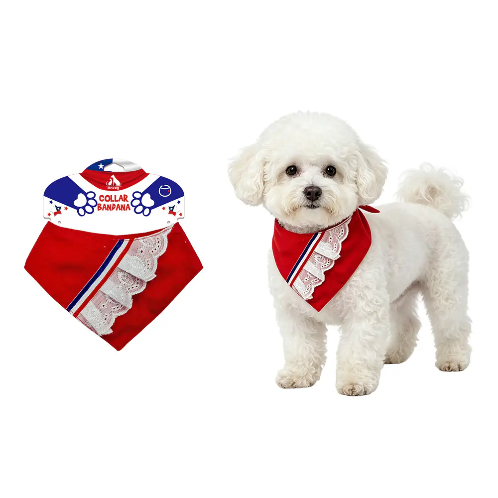Bandana para mascotas Fiestas Patrias