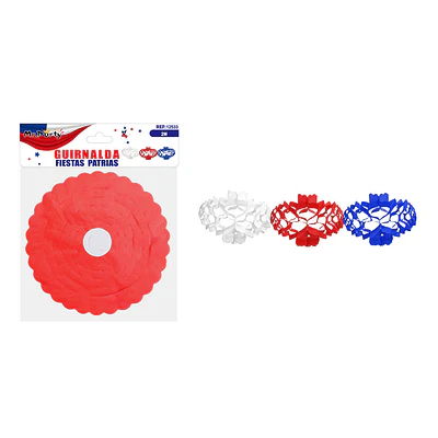 Guirnalda de papel Fiestas Patrias 2m