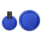 Platos plásticos azul 18cm 10pcs - Miniatura 1