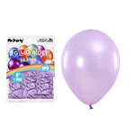 Globos de látex perlado lila 25cm 50pcs