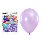Globos de látex perlado lila 25cm 100pcs