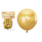 Globos de látex metalizados cromados dorado 45cm - Miniatura 1