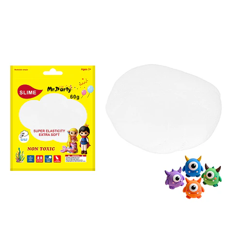 Plasticina blanco 60g