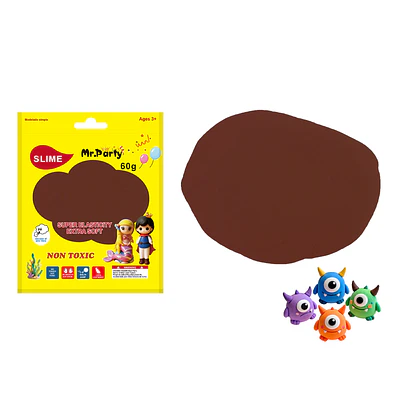 Plasticina marrón 60g