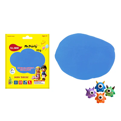 Plasticina azul 60g