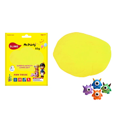Plasticina amarillo limón 60g