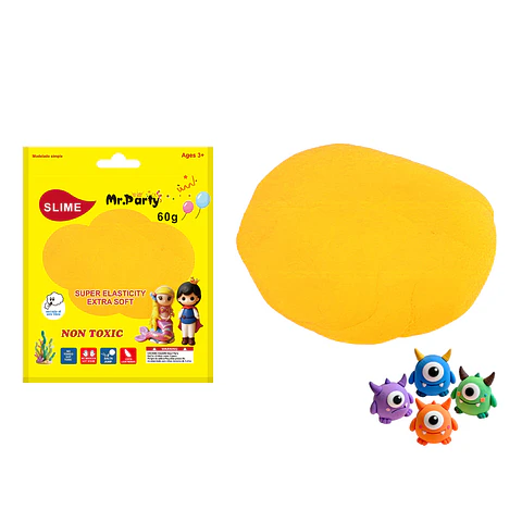 Plasticina amarillo dorado 60g