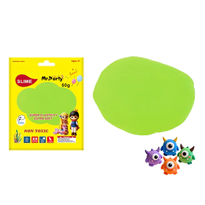 Plasticina verde manzana 60g