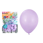 Globos de látex pastel violeta 25cm 50pcs
