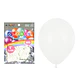 Globos de látex blanco mate 15cm 20pcs - Miniatura 1