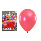 Globos de látex perlado rojo 15cm 20pcs - Miniatura 1