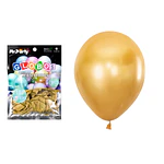 Globos de látex dorado oscuro cromados metalizados 28cm 20pcs