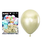 Globos de látex dorado claro cromados metalizados 28cm 20pcs