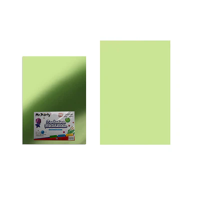 Cartulina metalizada verde 50*70cm 20pcs