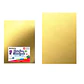 Cartulina metalizada dorado 50*70cm 20pcs - Miniatura 1