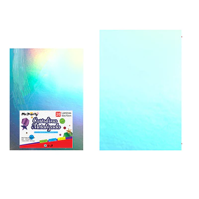 Cartulina tornasol multicolor 50*70cm 20pcs