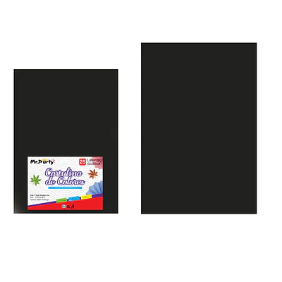 Cartulina negro 50*70cm 25pcs