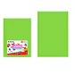 Cartulina fluorescente verde 50*70cm 20pcs - Miniatura 1