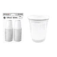 Vasos plásticos shot desechable blanco 60ML 30pcs - Miniatura 1