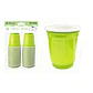 Vasos plásticos shot desechable verde 60ML 30pcs - Miniatura 1