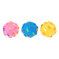 Pelota en forma de hueso con huellas de patas 6*6cm color aleatorio - Miniatura 1
