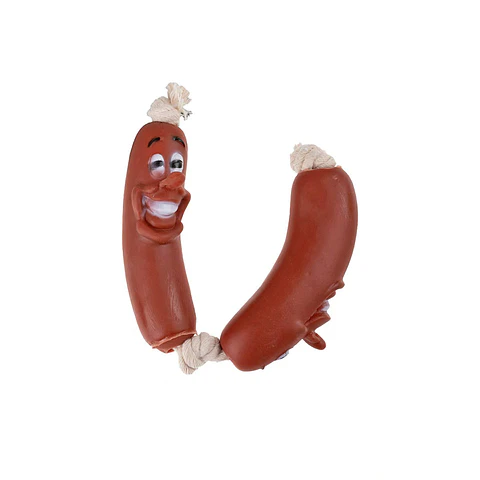 Juguete de salchicha doble 40*3.5cm