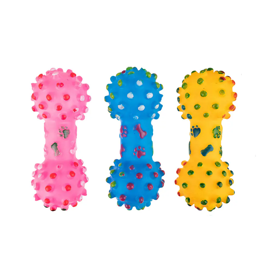 Juguete para perro mancuerna 16*6cm color aleatorio 1