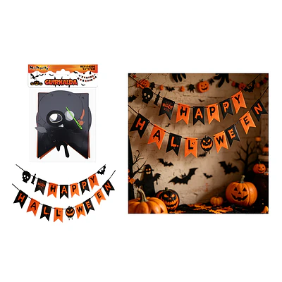 Guirnalda Happy Halloween 2m