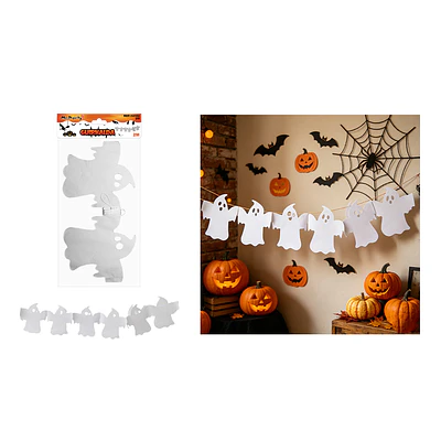 Guirnalda Halloween fantasma 2m