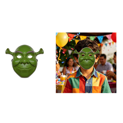 Máscara de Shrek para niño 21*25cm
