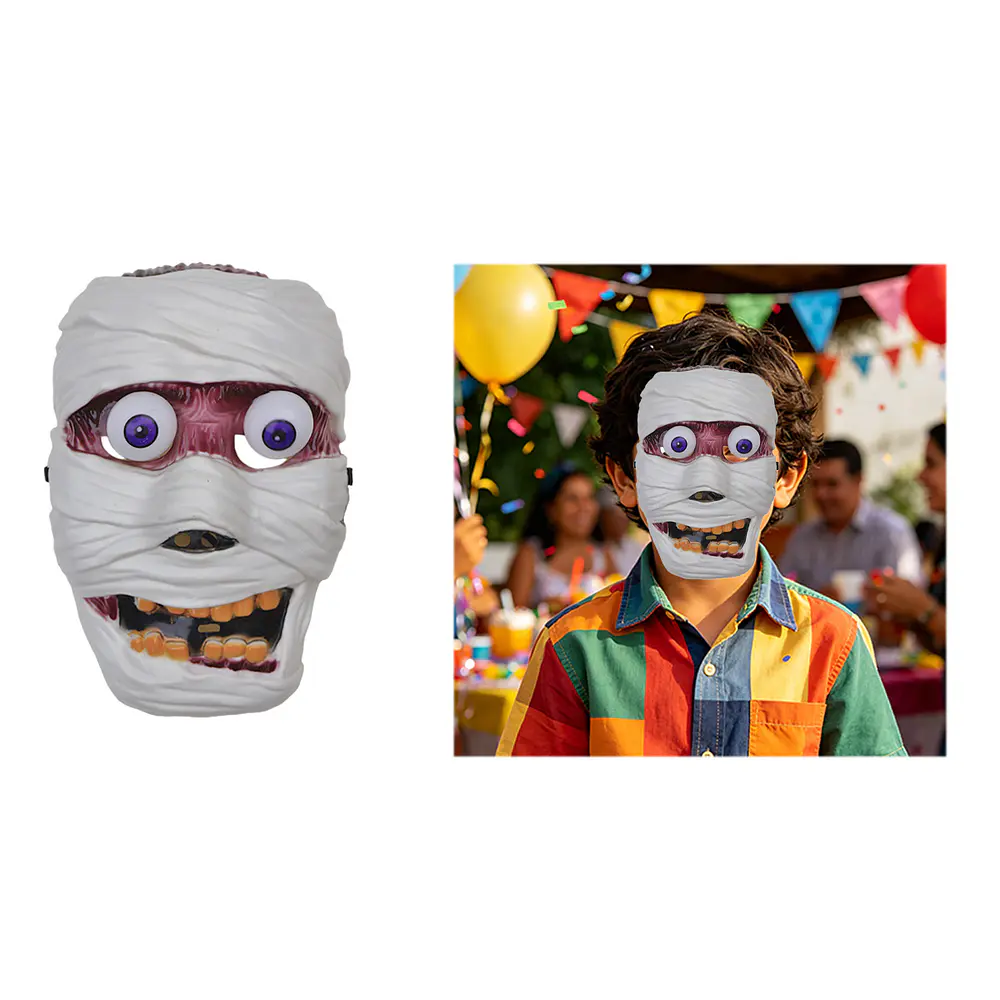 Máscara de momia para niño 18*25cm