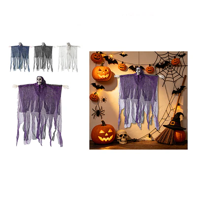 Adorno colgante Halloween esqueleto flotante 46*64cm Color Aleatorio
