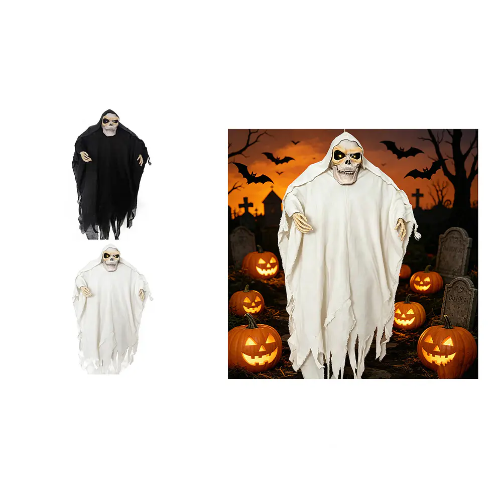 Adorno colgante Halloween esqueleto flotante 46*78cm Color Aleatorio