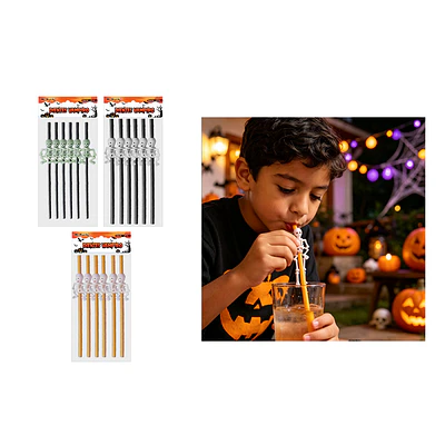 Set de bombillas para Halloween esqueleto completo 6pcs Color Aleatorio