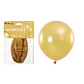 Globos de látex perlado dorado 45cm - Miniatura 1