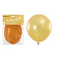 Globos de látex perlado dorado 90cm - Miniatura 1
