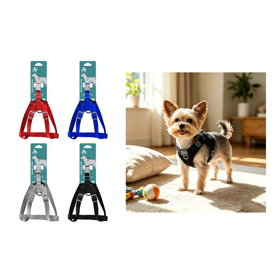 Arnés step in para mascotas 2.0cm*40/70cm Color Aleatorio 1
