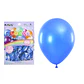 Globos de látex perlado azul oscuro 15cm 20pcs - Miniatura 1