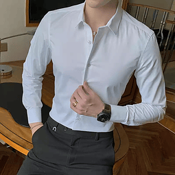 Camisa Blanca  Slim fit 