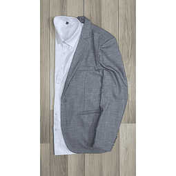 Blazer Gris Slim Fit