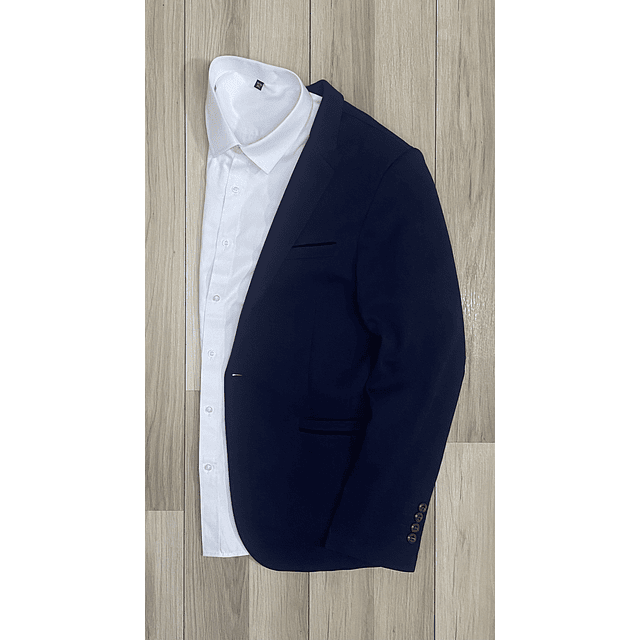 Blazer Azul Slim Fit 