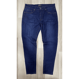 Jean Azul gravillado Slim fit