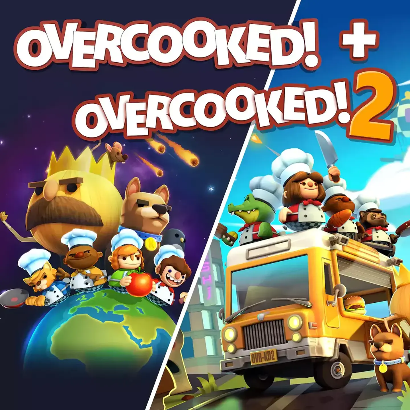 Overcooked! + Overcooked! 2 1